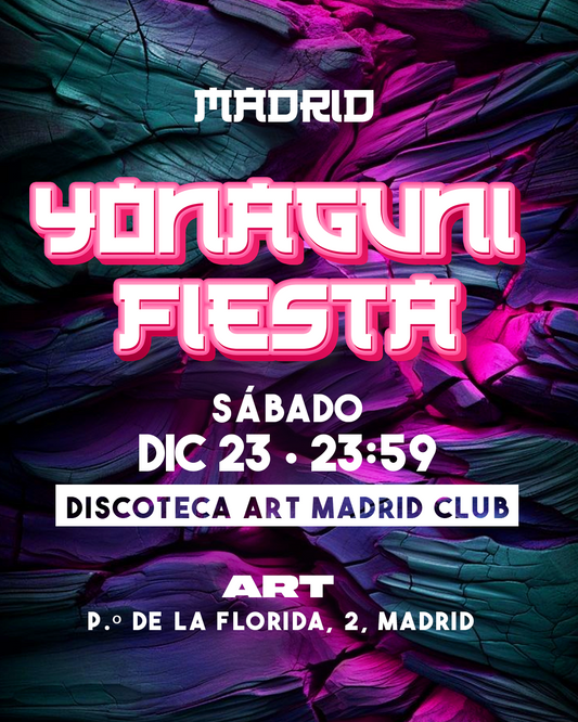 Madrid Sabado 23 Dic - Yonaguni 50 Entradas Gratis